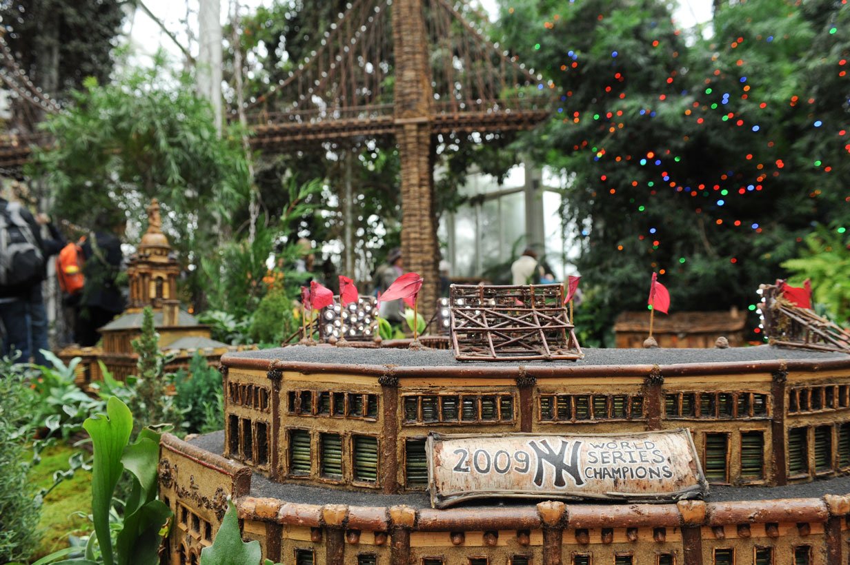 125th Anniversary Of The New York Botanical Garden Holiday Train